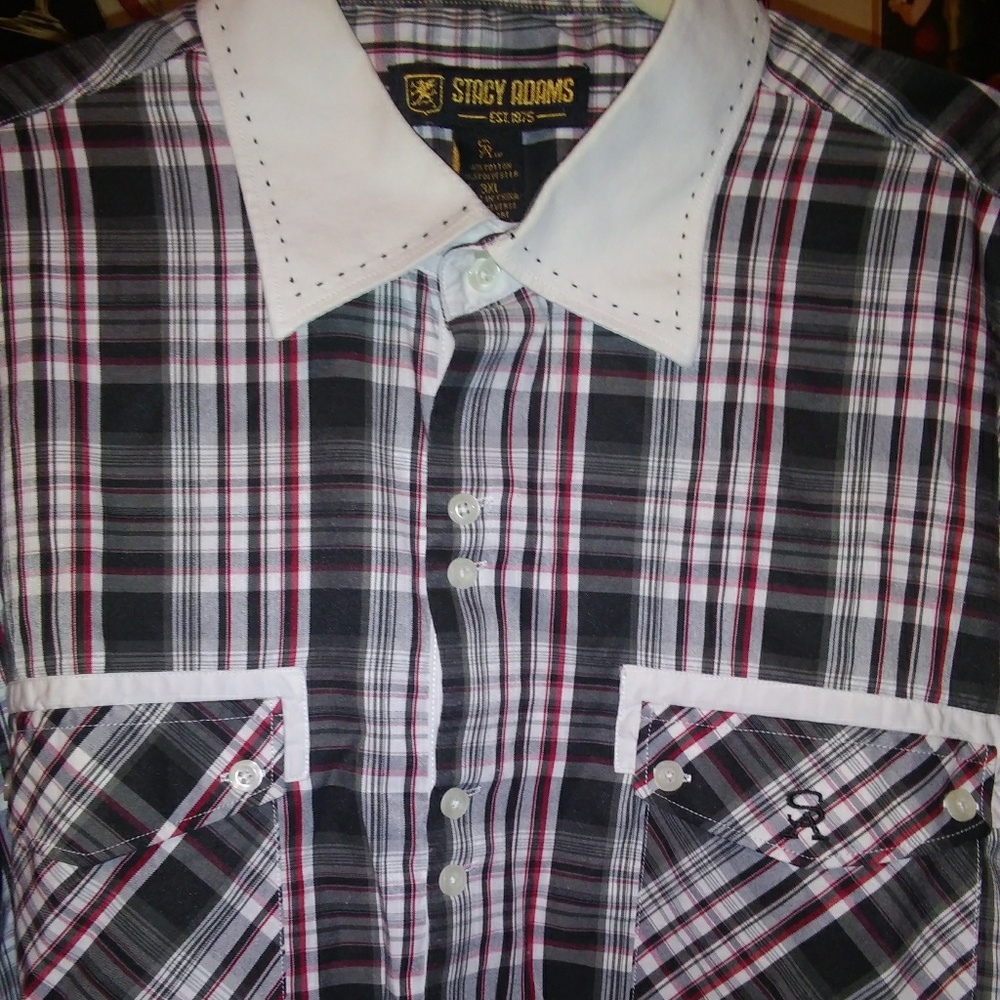 Men's Stacy Adams Shirt 3XL
